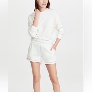 NWT Rails White French Terry Jane Shorts | XL